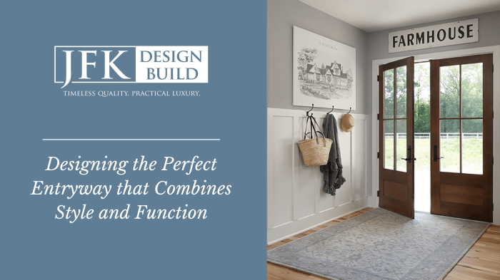 How to Design a Functional and Stylish Entryway
